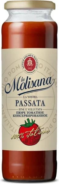Пюре томатное LA MOLISANA "Passata" консервированное /стекло/ 690г