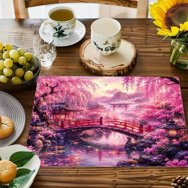 Салфетка сервировочная Искусственные материалы 32x42см, 1шт.