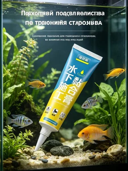 Подводный клей-герметик 120 мл, для бассейнов и аквариумов