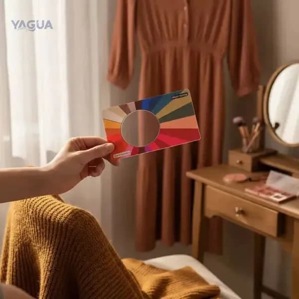Карта для определения цветотипа внешности, 8.9x5 см