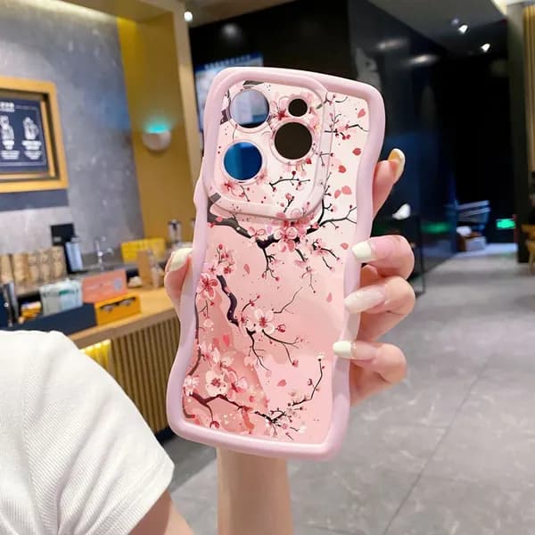 Чехол на Tecno Spark GO 2024/Spark 20/POP 8/Spark 20C Старинный цветочный ретро Корпус телефона с волновой рамкой защищен от сбрасывания
