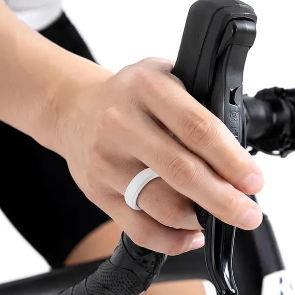 Мягкий силиконовый чехол для кольца Oura Ring 5, белый, размер M