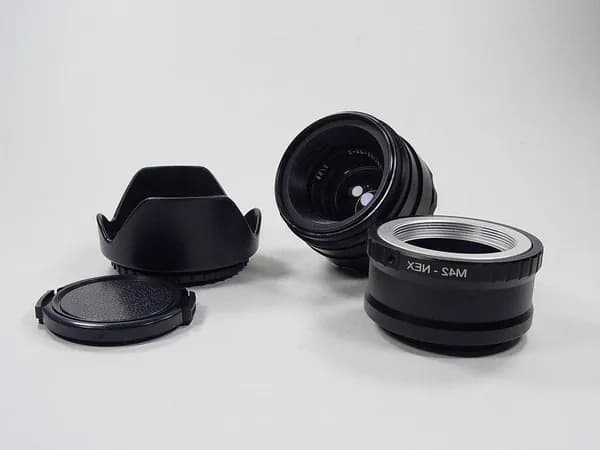 Советский Биотар. Комплект. Гелиос 44-2 f/2 58мм на Sony NEX E-mount. Крученое вихревое боке.