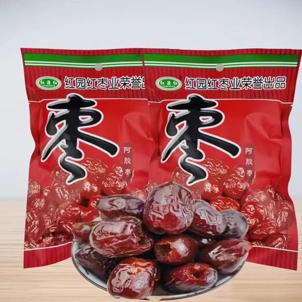 Финики без косточек с эцзяо, фруктовая закуска, вяленые фрукты, снек на каждый день