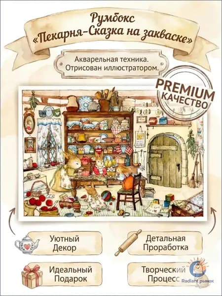 Премиумнабор для сборки "ПекарняСказка на закваске"