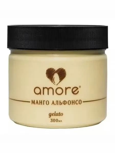 Мороженое молочное Amore Джелато Манго Альфонсо фруктовое БЗМЖ 300 мл