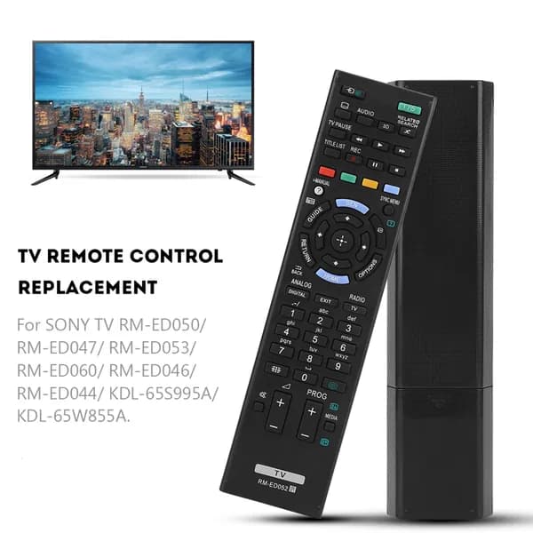 Пульт дистанционного управления, универсальный для SONY RM-ED053, долговечный и с хорошей дальностью, для подключения к телевизору