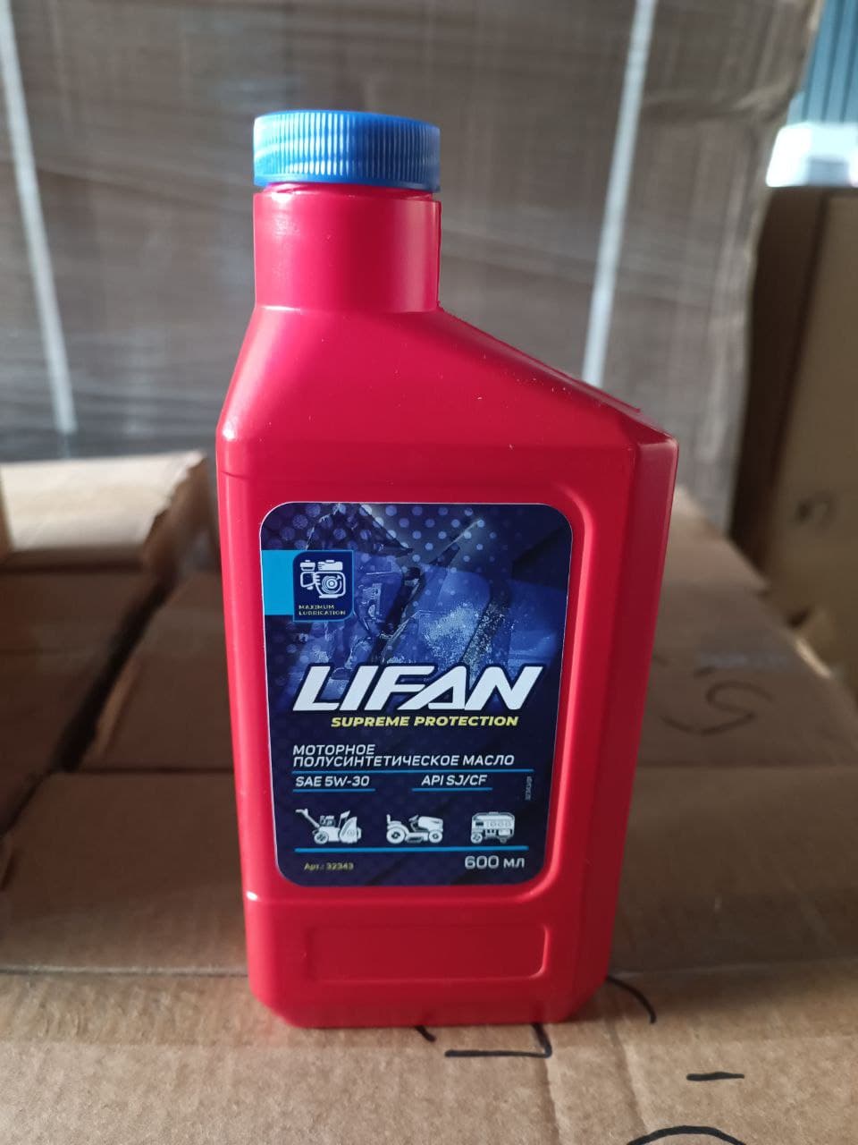 Lifan масло 5W Масло моторное, Полусинтетическое, 0.6 л
