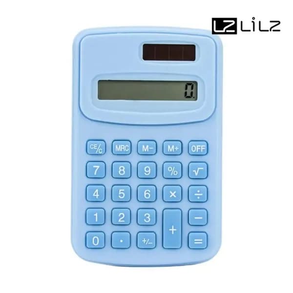 1 шт. Мини портативный калькулятор, для школы, офиса-LZ