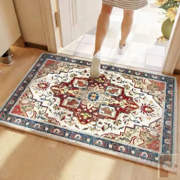 Коврик придверный 60*40CM-№281-Впитывающий влагу - устойчивый к загрязнениям - можно стирать (машинная стирка) 40x60 см