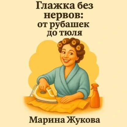 Глажка без нервов: от рубашек до тюля. | Жукова Марина | Электронная аудиокнига