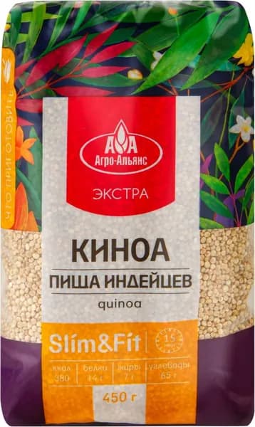 Киноа АГРО-АЛЬЯНС Экстра, 450г