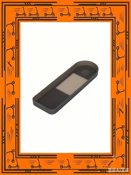 Электронный скутер экран Xiaomi 4/5/5 Pro/Max, силиконовый чехол, 13г, чер/красн.