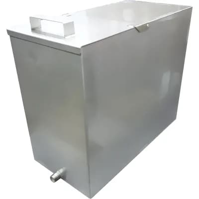 Бак для бани из нержавейки 65 л. 1 мм/AISI 304 (45х35х40 см)