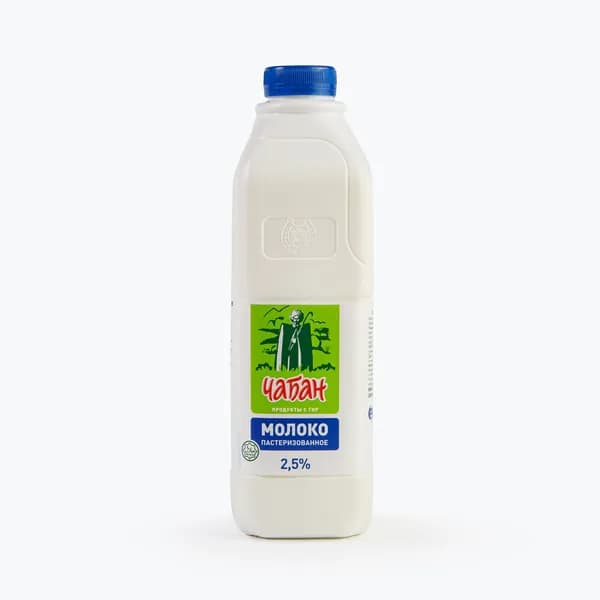 Молоко 2,5%, 930 г, Чабан