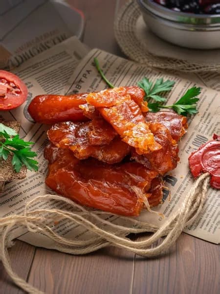 Икра жереха вяленая астраханская в ястыках, 250 г / к пиву