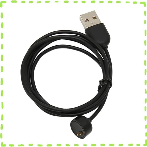 Кабель для фитнес-браслета, 1.0 м, черный