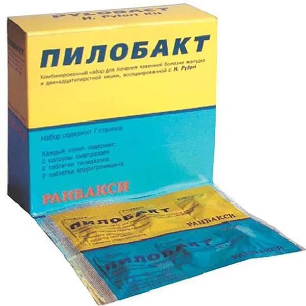 Пилобакт набор комбинированный 42шт (6шт х 7 блист)