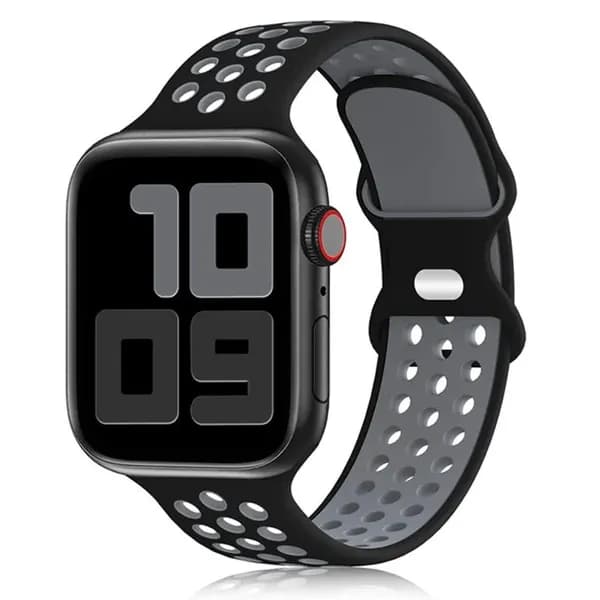 Силиконовый ремешок для Apple Watch Ultra 2 9 8 7 6 SE 5 4 3 49 мм 42 мм 38мм
