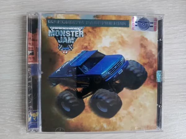 Диск с винтажной игрой для слабого ПК Monster Jam