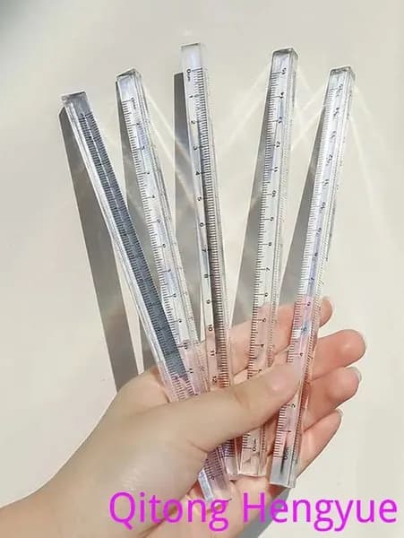 15cm / 20cm Треугольник для студентов Прозрачная линейка