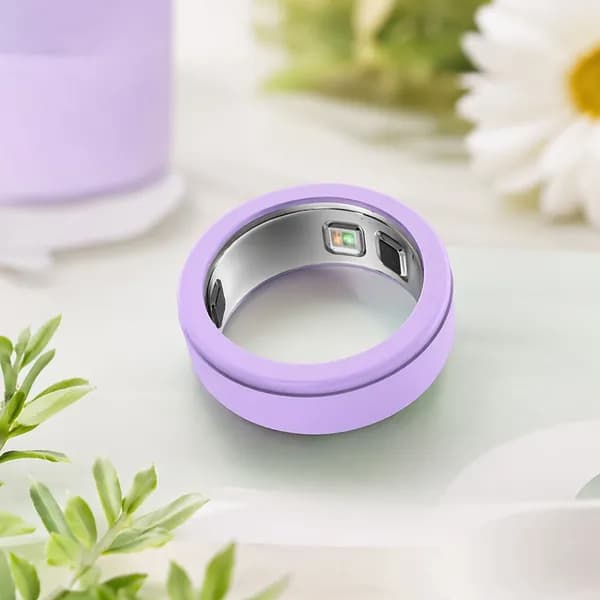 Мягкий силиконовый чехол для Oura Ring 5, фиолетовый