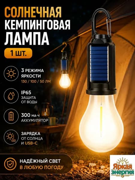 Уличный светильник, 1.2W, количество ламп:1шт