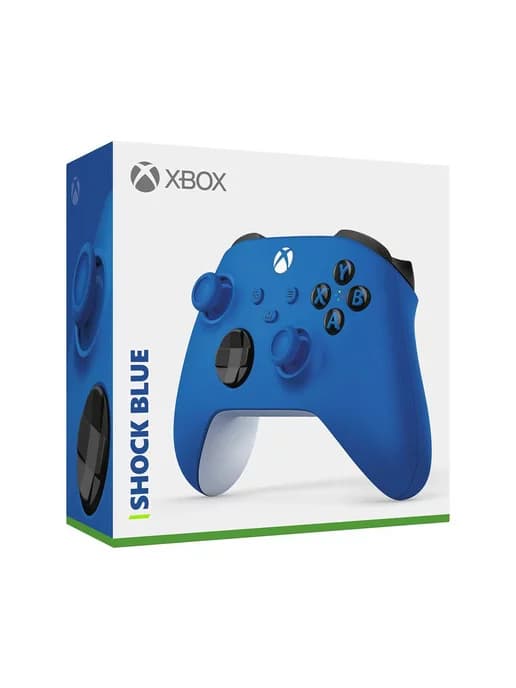 Беспроводной Геймпад Xbox Series Shock Blue синий