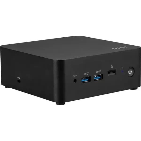 MSI Мини-ПК Cubi NUC 1M-053BRU (Intel Core 3 100U, RAM Отсутствует, Intel Graphics, Без ОС), 936-B0B111-081, черный