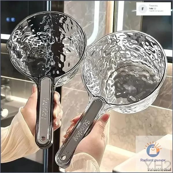 Ковш хозяйственный 2 л пластик пищевой (hdpe, pp) 1 шт