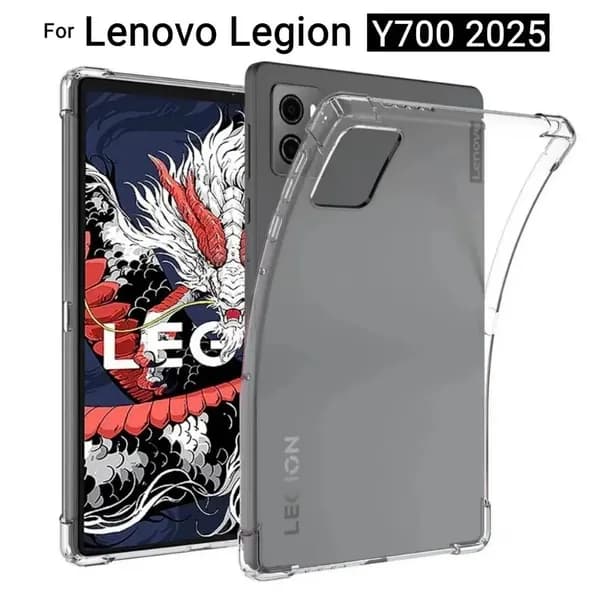 Lenovo Legion Y700 2025 Прозрачный случай Для леново легион Y700 3 - е поколение 8,8 дюйма 2025 TB321FU Чехол подушки безопасности тпу с мягким силиконом