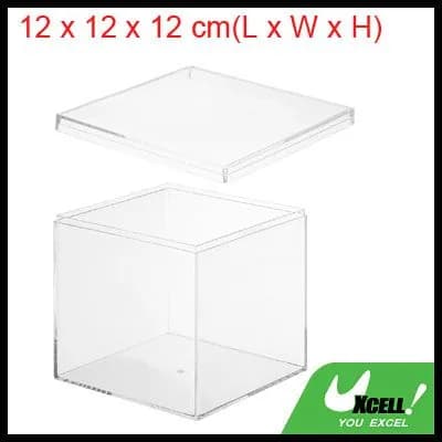 uxcell Ящик для игрушек длина 12 см, ширина 12 см, высота 12 см.