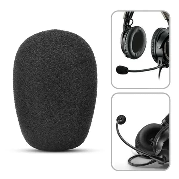 Подходит для авиационного микрофона A10 A20 A30 cotton-2 DF0313