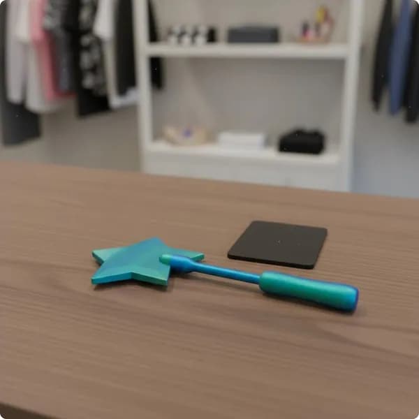 Волшебная палочка для бесконтактной оплаты, 3D печать, форма звезды