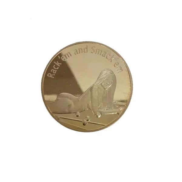 Памятная монета сексуальной девушки