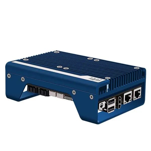 CWWK Мини-ПК DIY Мини промышленный компьютер, RJ45 Intel i226-V2 2.5G*2+DP+HDMI+Ty-C (Intel Processor N200, RAM Отсутствует, Intel UHD Graphics, Без ОС), CWWK Magic, черный