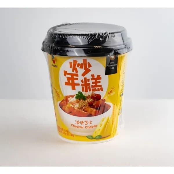 Клецки Bibigo Topokki рисовые в сырном соусе 160 г