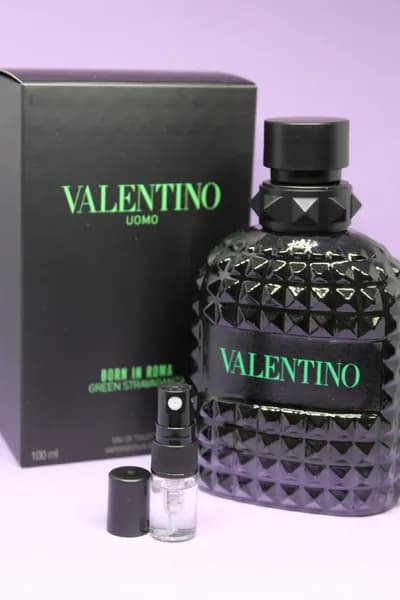 Valentino Наливная парфюмерия Туалетная вода  Uomo Green Stravaganza отливант 2 мл