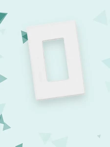 Современная накладка на выключатель 1/2/3/4 клавиши без рисунка, 1 Банда