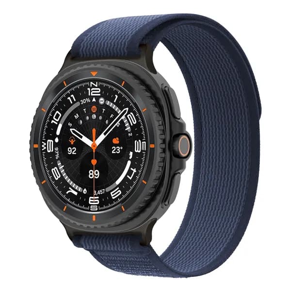 Нейлоновый спортивный ремешок для Samsung Watch 8 40 мм 44 мм, Эластичный ремешок для Samsung Watch 8 Classic 46 мм, липучка