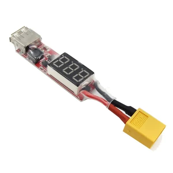 T82S-6S Lipo Lithium Battery to USB Charger Converter с платой адаптера дисплея напряжения совместим защиты функций телефона