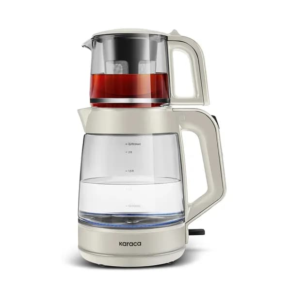 Karaca Glass Tea XL 2 in 1Стеклянный чайник Starlight