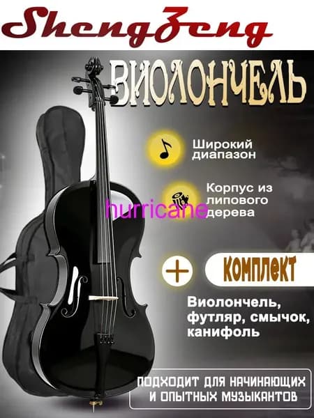 BK 4/4 - Виолончель, чехол и смычок в комплекте