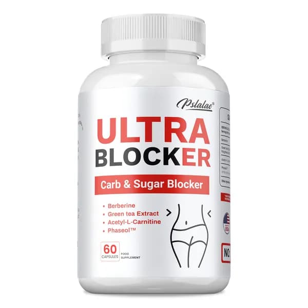 FRCOLA ULTRA BLOCKER Блокатор углеводов и сахара - Зеленый чай, берберин, ацетил-L-карнитин, соевое масло - Способствует пищеварению, здоровью кишечника и контролю веса
