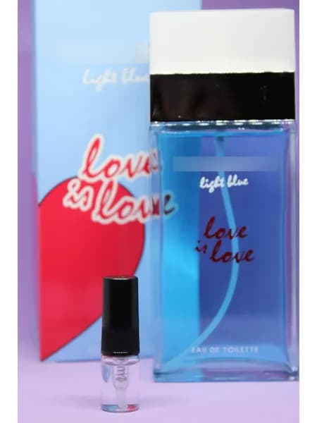 Наливная парфюмерия Туалетная вода  ДГ Light Blue Love is Love отливант 2 мл