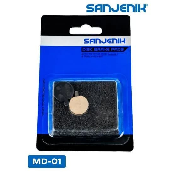Колодки тормозные Sanjenik MD-01 для велосипедов и электросамокатов 18мм Xiaomi M365 PRO, Kugoo HX, M2 PRO