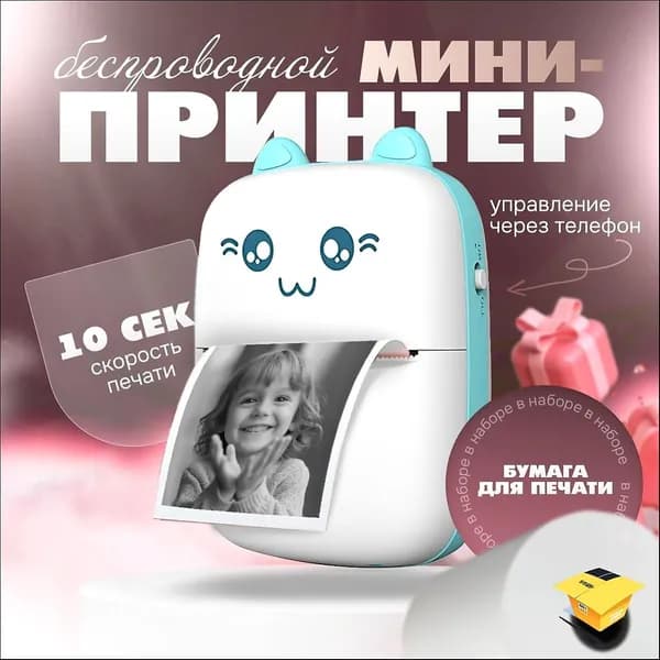 Мини-принтер термо, Монохромный
