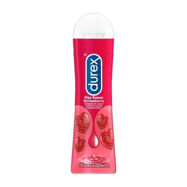 DUREX Play Sweet Strawberry гель-смазка с ароматом сладкой клубники 100мл