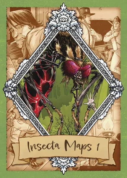 Insecta Maps 1, дополнительные карты местности для настольной игры Корпус Открытий