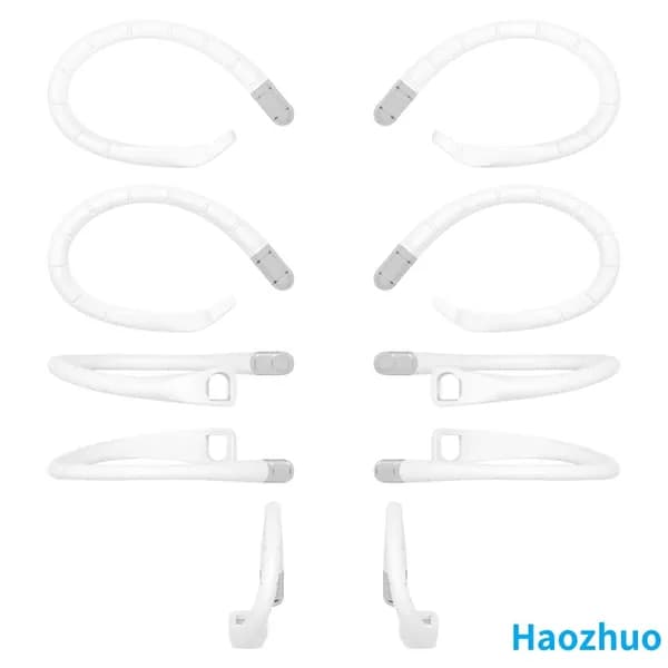 Силиконовые крепления для наушников Samsung Galaxy Buds 4 Pro и Buds 4, белые